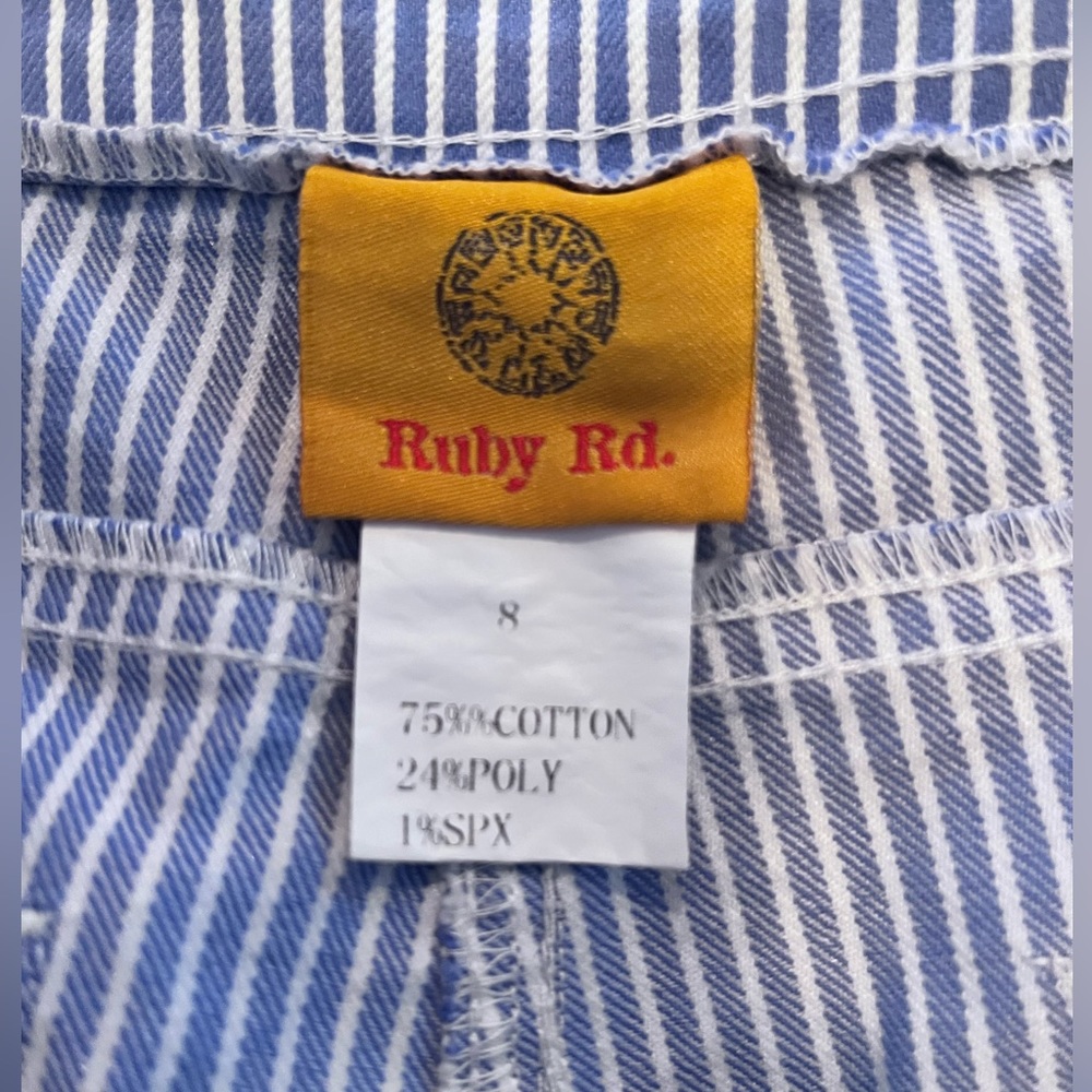 Ruby Rd | 8 | Crop With Frayed Hem - image 7